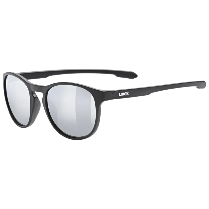 2026 Uvex LGL 53 sunglasses black/silver lens