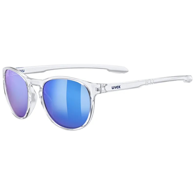 2026 Uvex LGL 53 sunglasses clear/blue lens