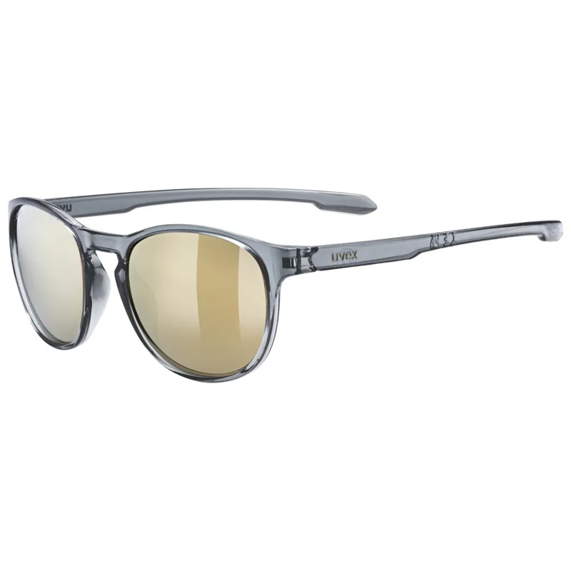 2026 Uvex LGL 53 sunglasses smoke/gold lens