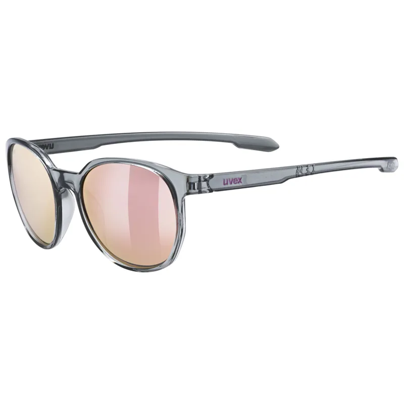 2026 Uvex LGL 54 sunglasses smoke/pink lens