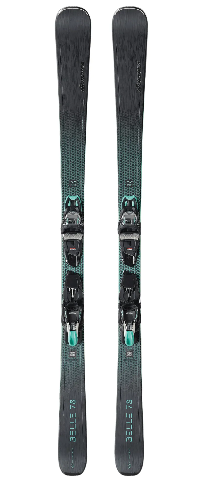 2025 Nordica Belle DC 78 women's skis  + TP2 Light 11 FDT bindings