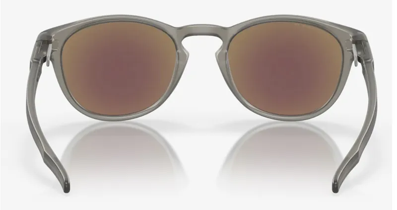 2025 Oakley Latch Matte Grey Ink/Prizm Sapphire Polar Sunglasses-2
