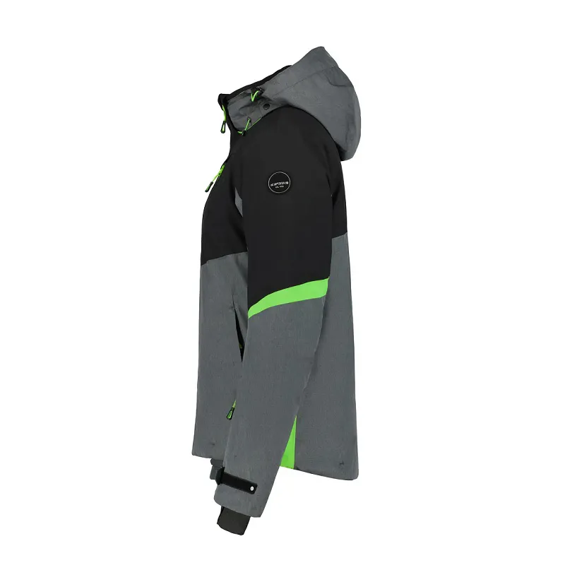 2023 Icepeak Essen mens ski jacket black/green-2