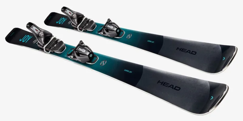 2024 Head e-Super Joy ladies skis + Joy 11 GW SLR bindings-2