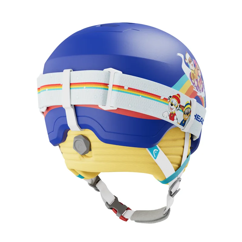 2027 Head Yuki Jr Ski Helmet and Goggle set Paw Patrol Blue-1