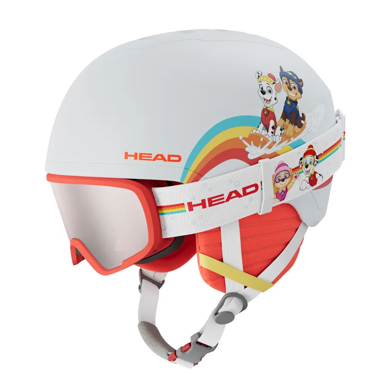 2027 Head Yuki Jr Ski Helmet and Goggle set Paw Patrol sky