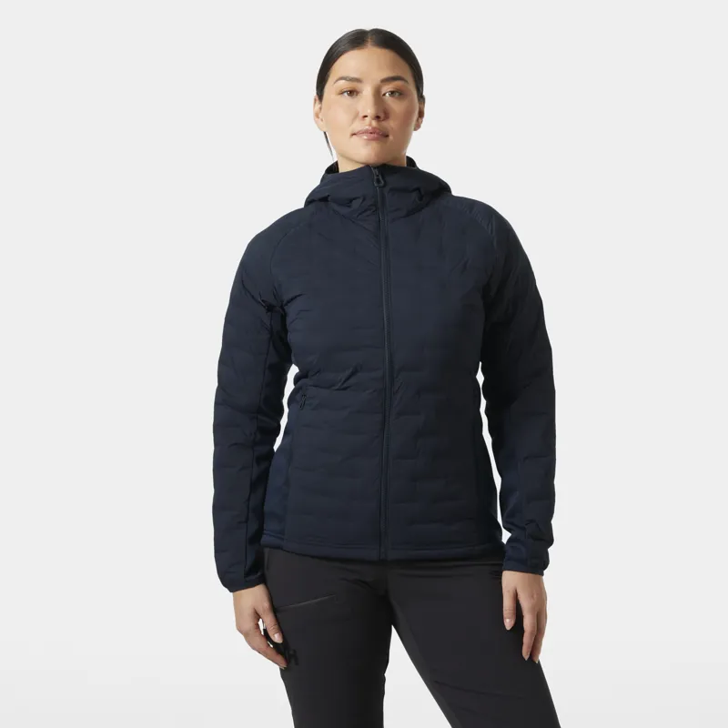 2026 Helly Hansen HP Hybrid Stretch women's midlayer hoody navy-2