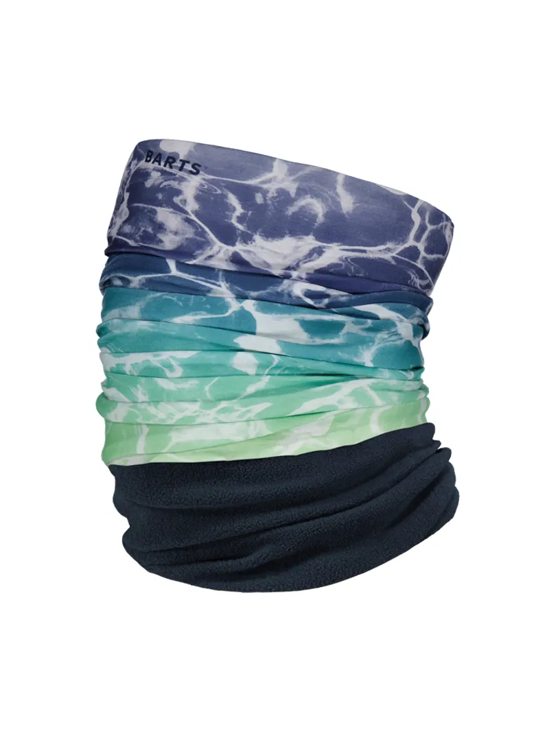 2025 Barts Multicol Polar neckwarmer water green