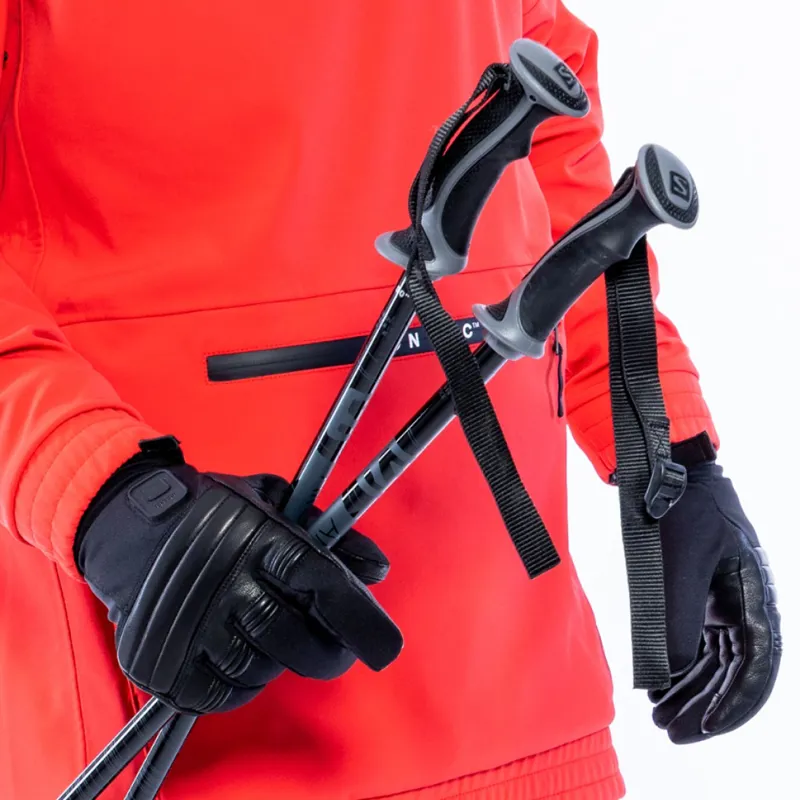 2025 Racer Connectic 5 heated ski gloves black-3