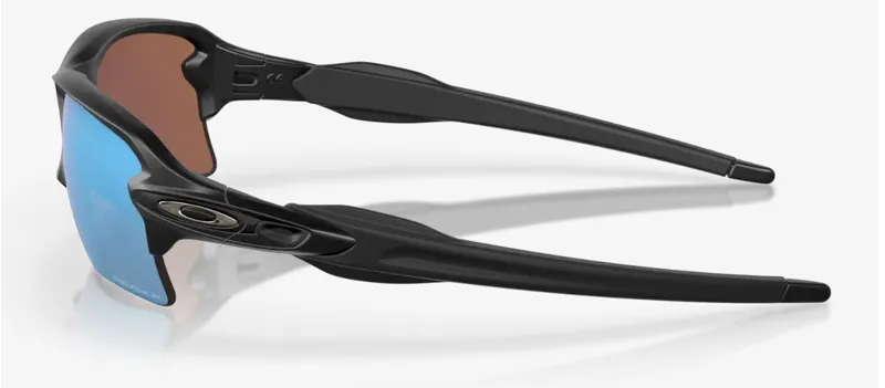 2023 Oakley Flak 2.0 XL Matte Black/Prizm Deep Water Polar Sunglasses-3