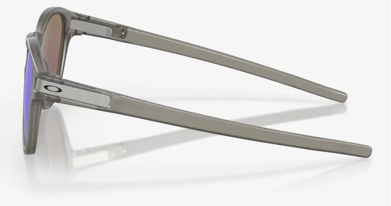2025 Oakley Latch Matte Grey Ink/Prizm Sapphire Polar Sunglasses-3