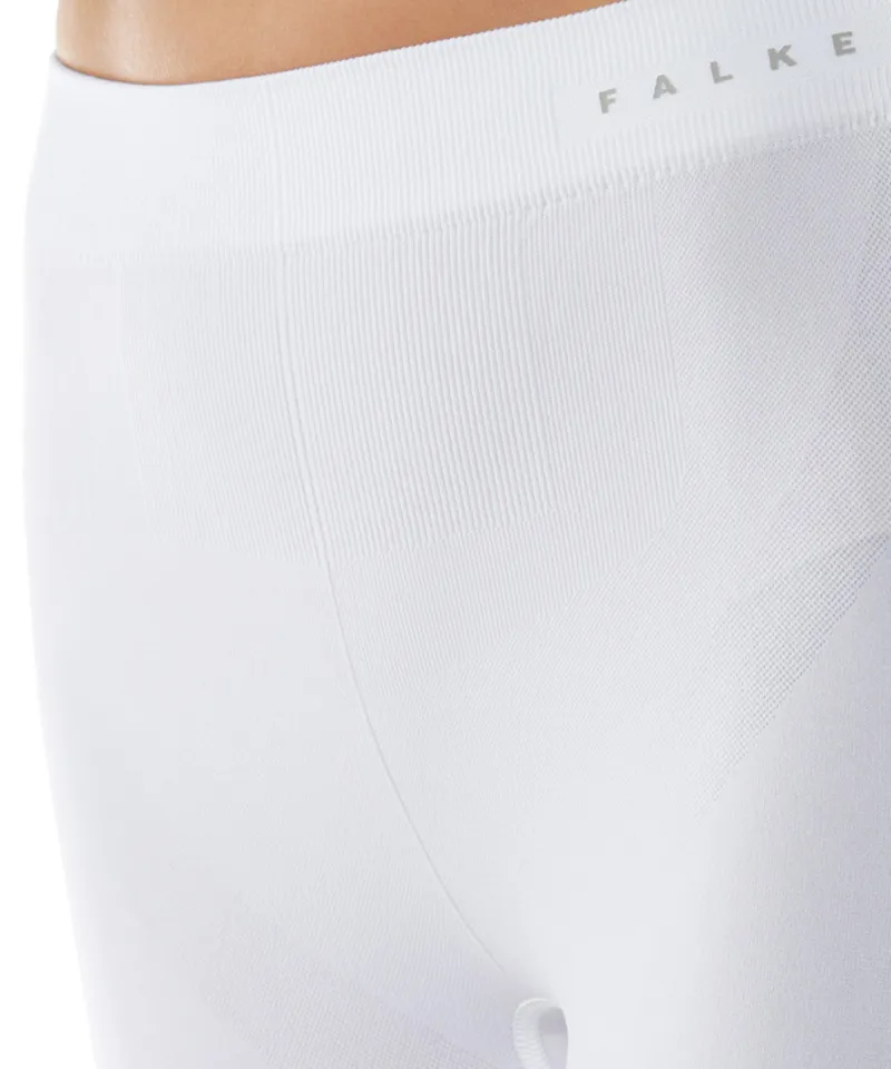 2024 Falke 3/4 Womens Pant Base Layer White-3