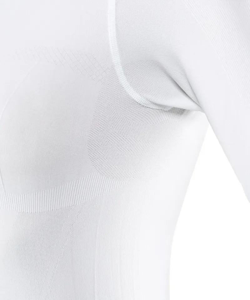 2024 Falke Crew Womens Top Base Layer White-3