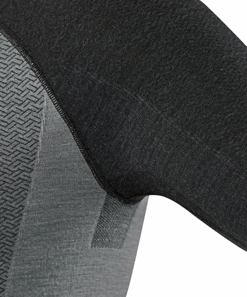 2021 Falke Trend Mens Base Layer Top Heather-2