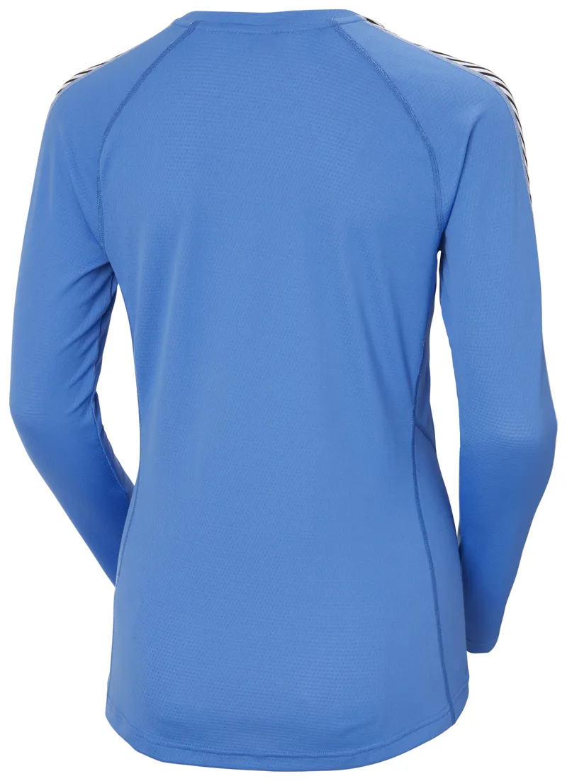 2024 Helly Hansen Lifa Active stripe Womens base layer top ultra blue-1