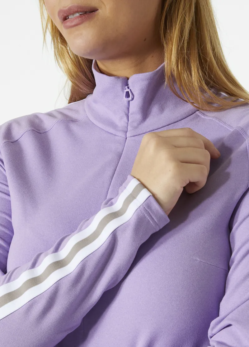 2024 Helly Hansen Edge 2.0 Womens midlayer heather/purple-1