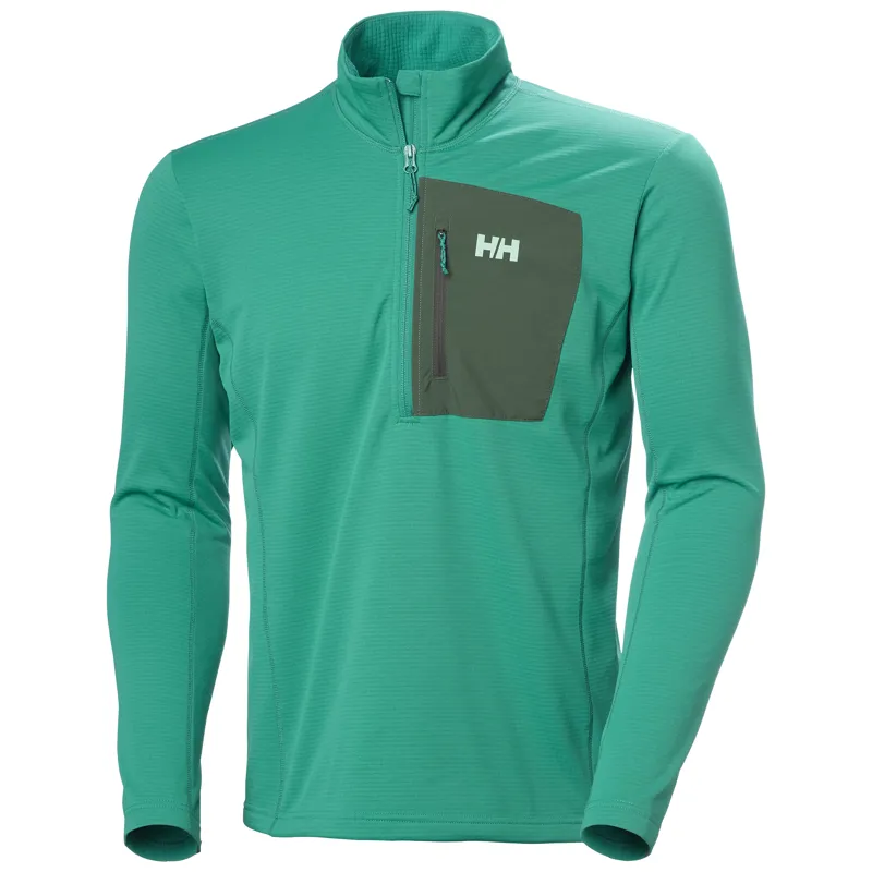 2026 Helly Hansen Versalite 1/2 zip midlayer green