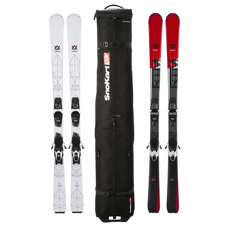 2026 Snokart 2 Ski Roller Zoom Ski Bag-4