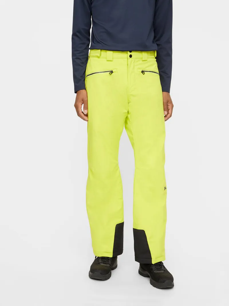 2021 J.Lindeberg Truuli Mens Pant Leaf/Yellow-2