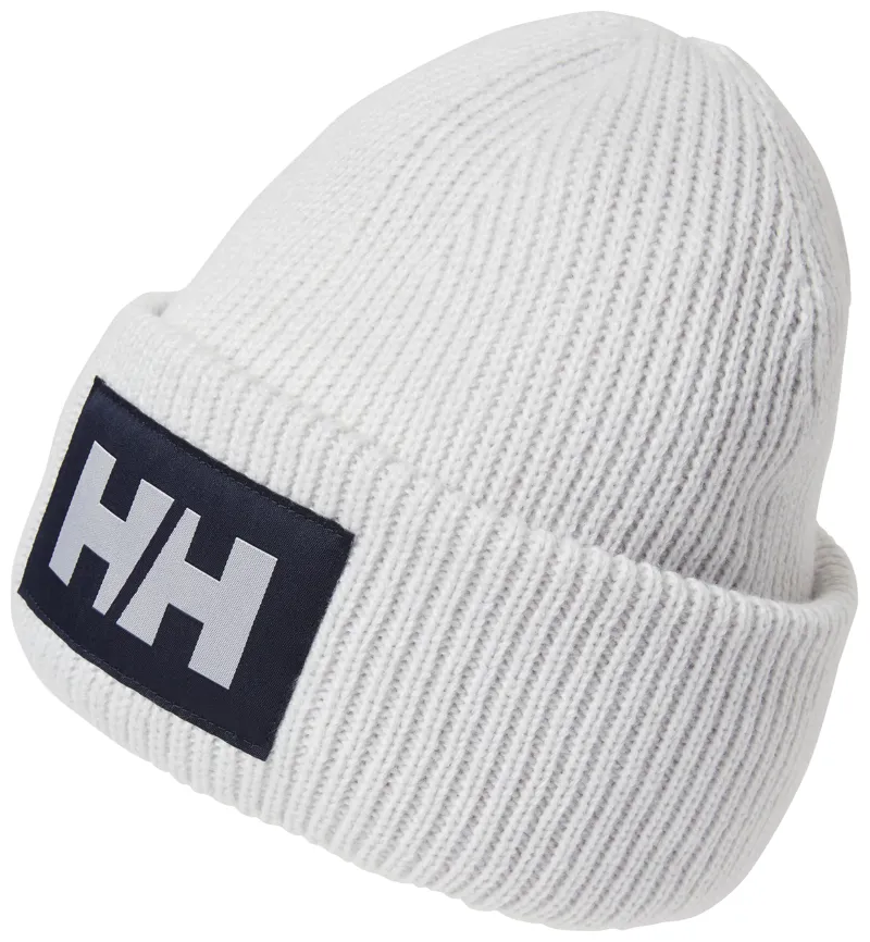 2026 Helly Hansen Box beanie hat nimbus cloud