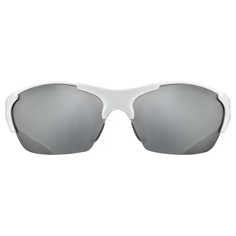 2026 Uvex Blaze III sunglasses white/black lens-3