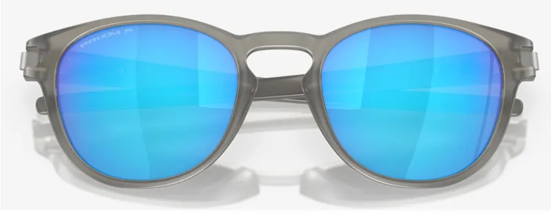 2025 Oakley Latch Matte Grey Ink/Prizm Sapphire Polar Sunglasses-5