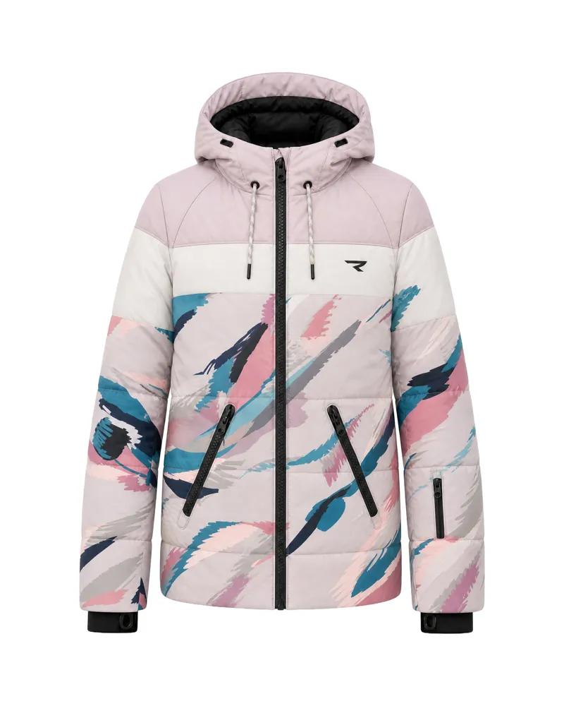 2027 Rehall Nady Womens Ski Jacket Abstract Rose