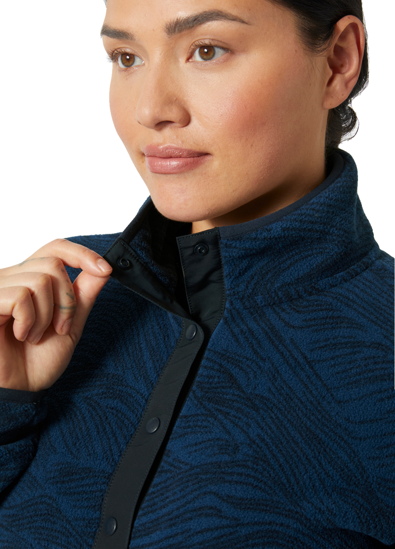 2025 Helly Hansen Maridalen Fleece women's midlayer ocean-5
