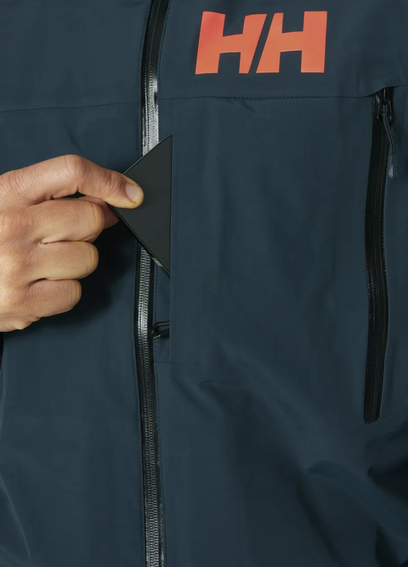 2024 Helly Hansen Sogn Shell 2.0 men's ski jacket midnight/navy-5