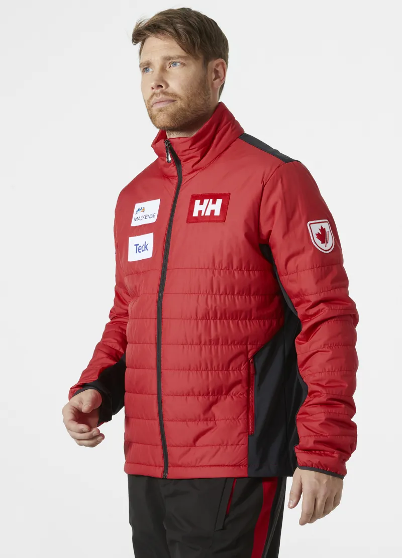 2024 Helly Hansen World Cup man's liner jacket red/Canada-2