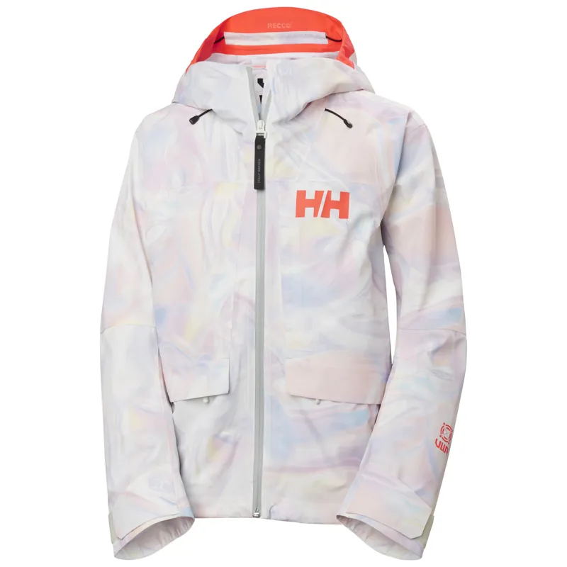 2026 Helly Hansen Emiko women's shell ski jacket reflections
