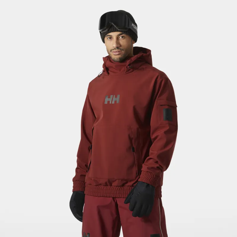 2026 Helly hansen ULLR D Ridable Hoodie mars red-2