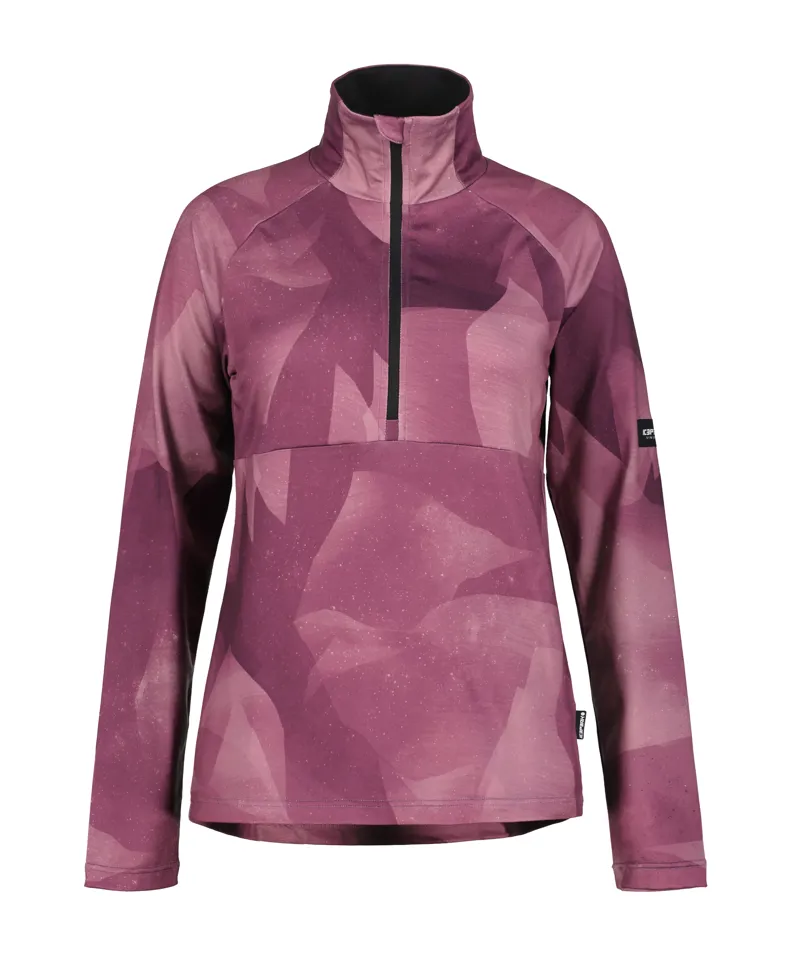 2025 Icepeak Corbin women's midlayer top plum