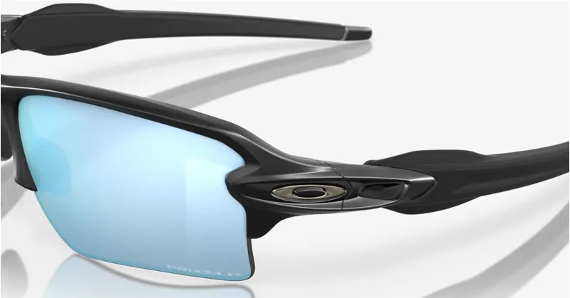 2023 Oakley Flak 2.0 XL Matte Black/Prizm Deep Water Polar Sunglasses-6