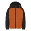 2024 Color Kids Puffer kids ski jacket rust orange