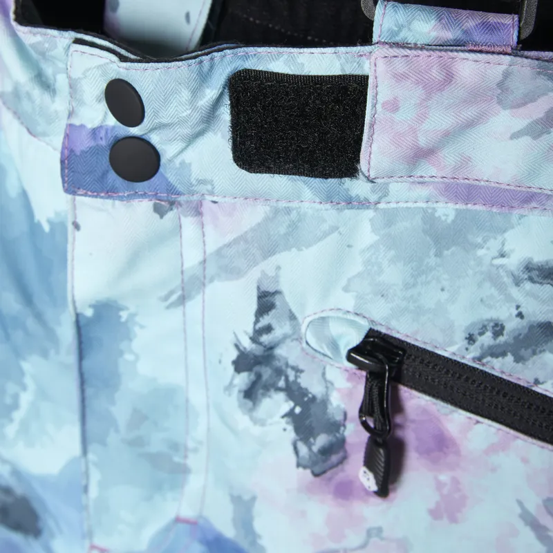 2024 Color Kids Abstract kids ski pants violet tulle-2