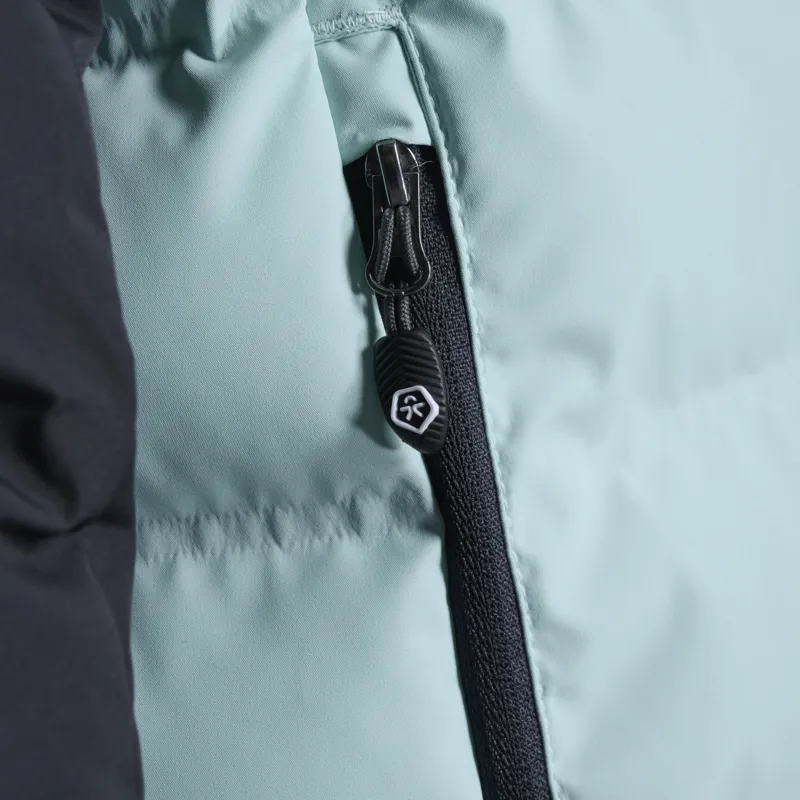 2024 Color Kids Puffer kids ski jacket aqua blue-3