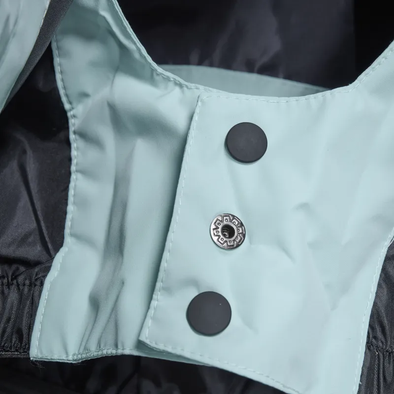 2024 Color Kids Puffer kids ski jacket aqua blue-4