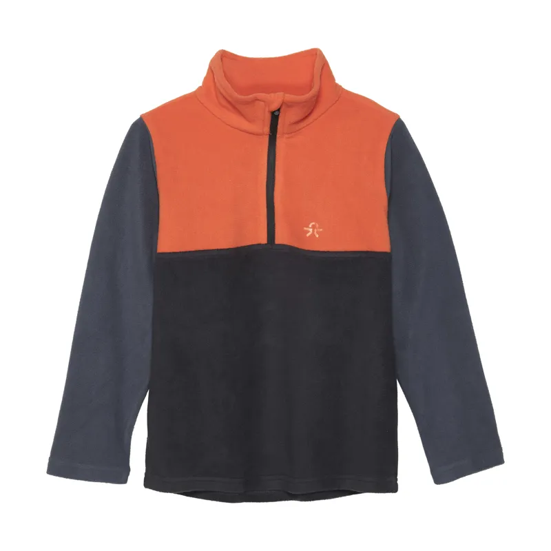 2024 Color Kids Fleece kids midlayer orange