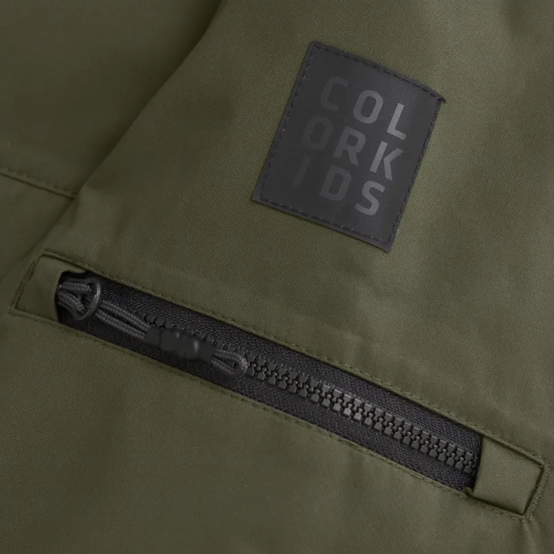 2025 Color Kids Kori kids ski jacket leaf-2