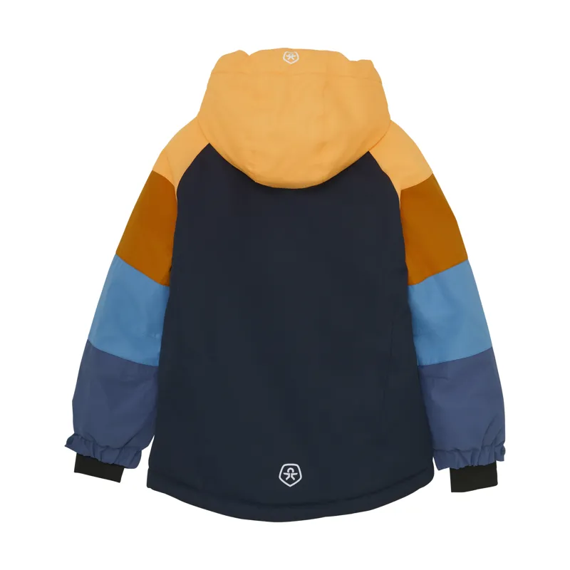 2025 Color Kids Cody kids ski jacket orange-1