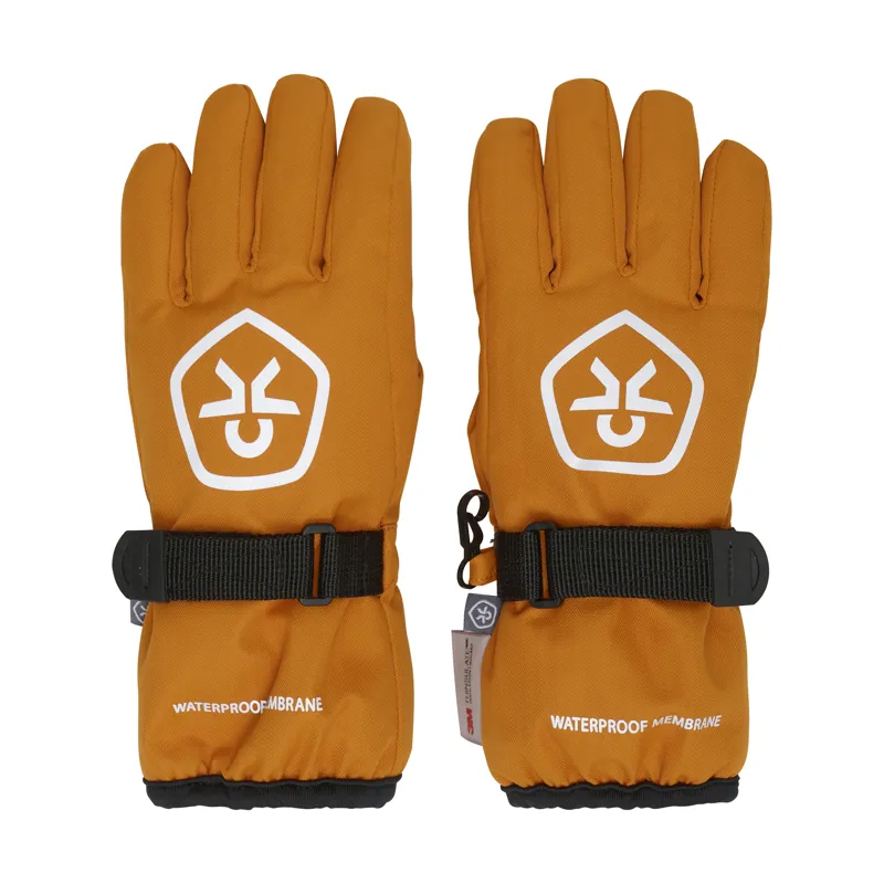 2025 Color kids jr kids ski gloves marmalade