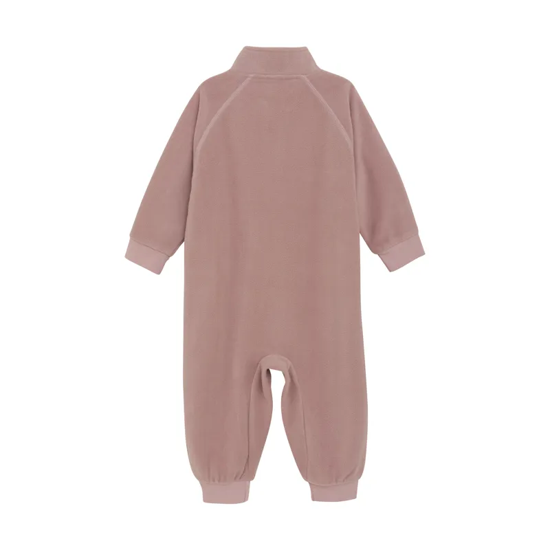2026 Color Kids baby fleece suit rose-1