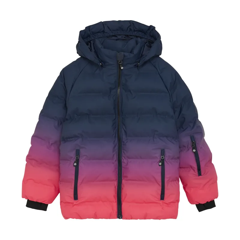 2026 Color Kids Ombre Jr ski jacket pink