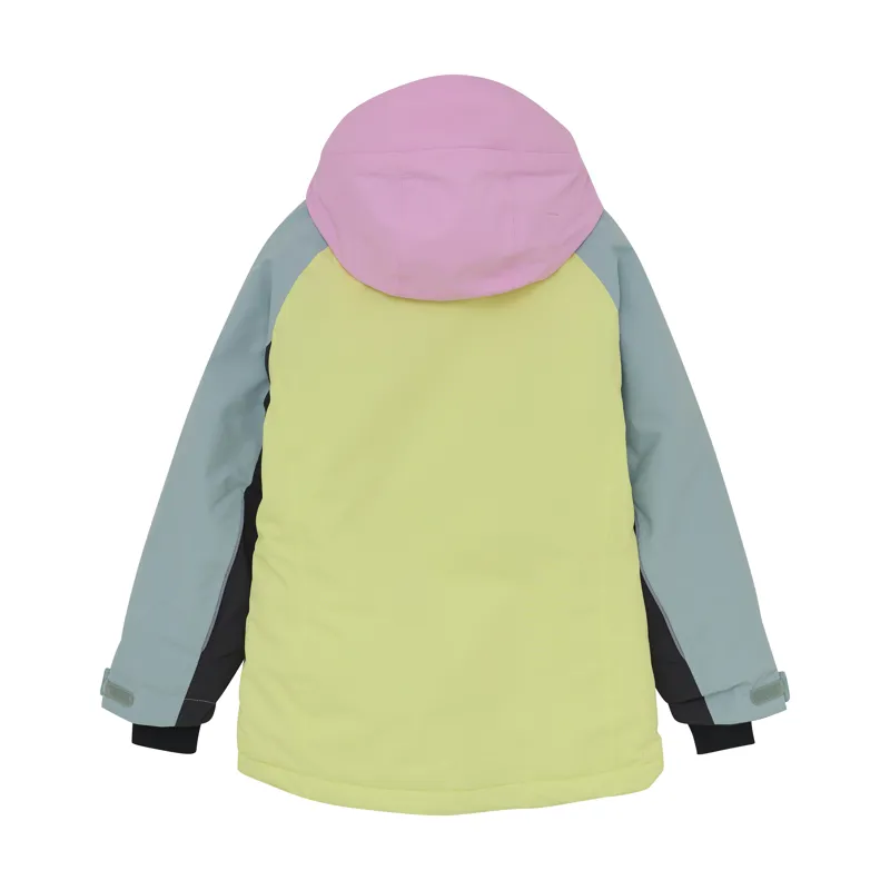 2026 Color Kids Lani Jr ski jacket lime-1