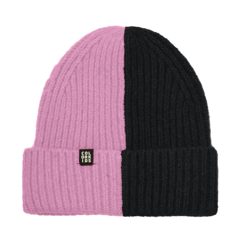 2026 Color Kids Contrast Jr beanie hat bonbon