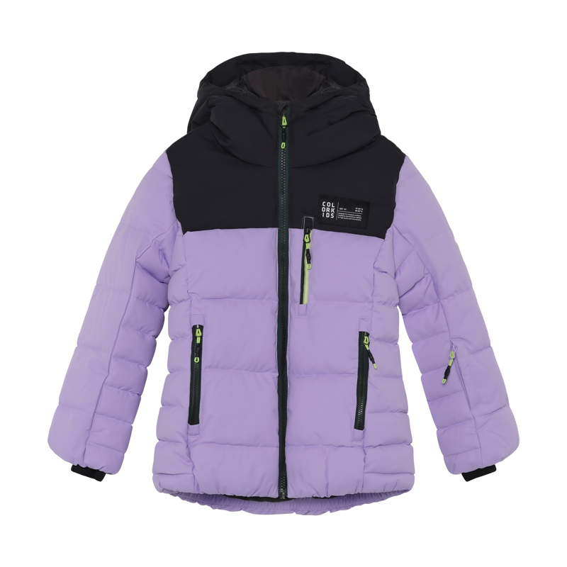 2027 ColorKids Leah Jr Ski Jacket Purple Rose