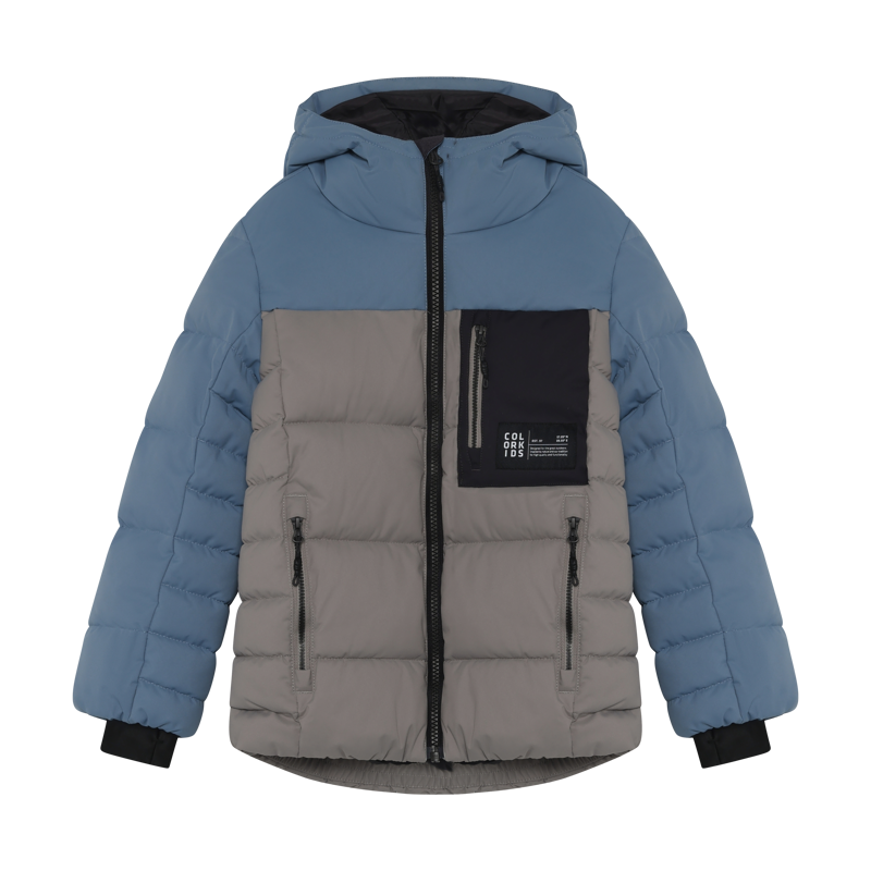 2027 colorKids Beau Jr Ski Jacket Rock Ridge
