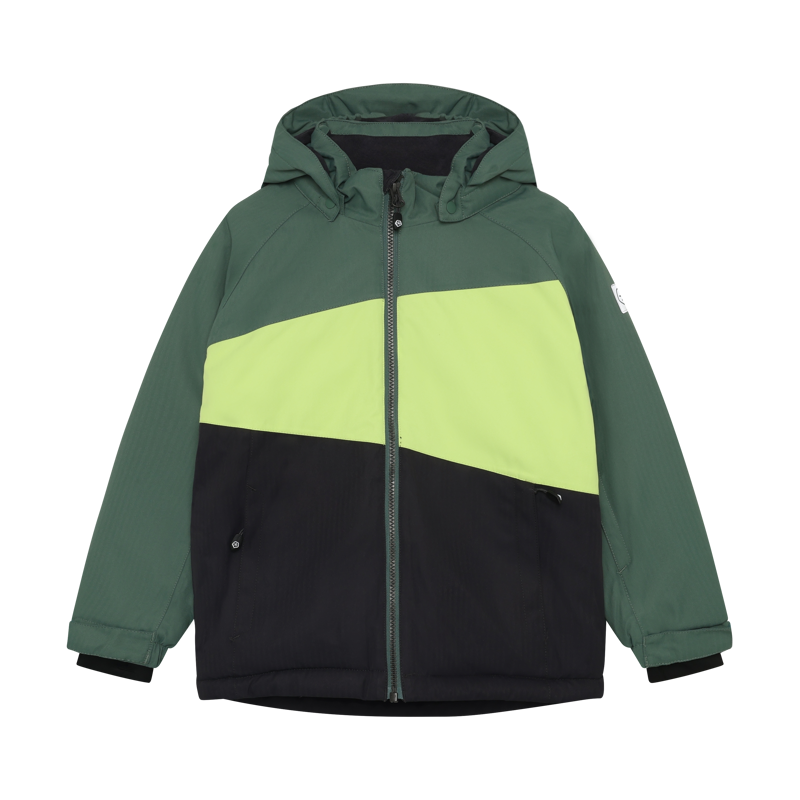 2027 ColorKids Noah Jr Ski Jacket Dark Forest