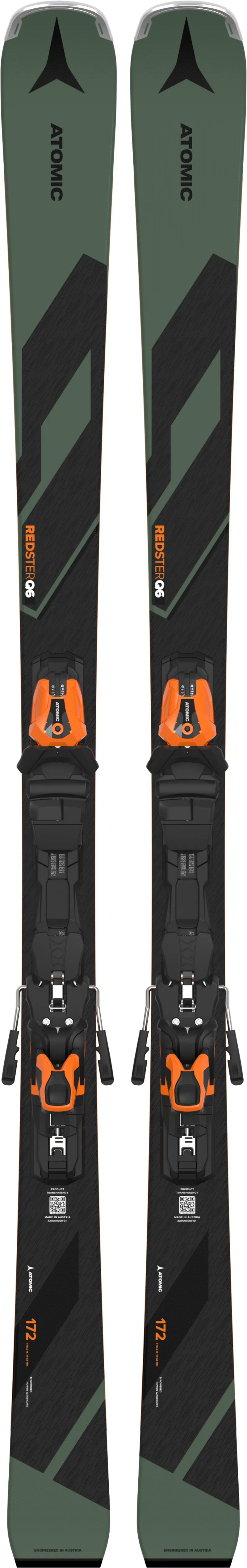 2026 Atomic Redster Q6 skis + MI 12 GW bindings